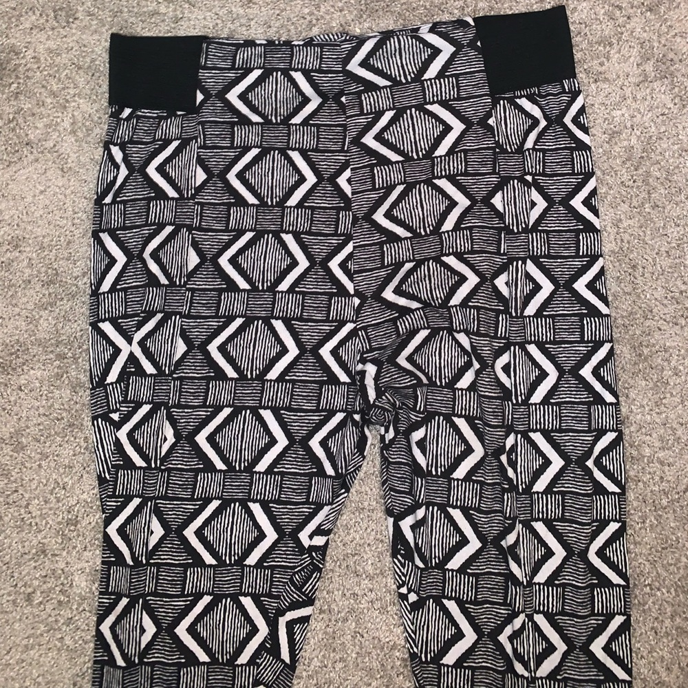 Erica Brooke Black & White pants size 26 - Picture 3 of 6
